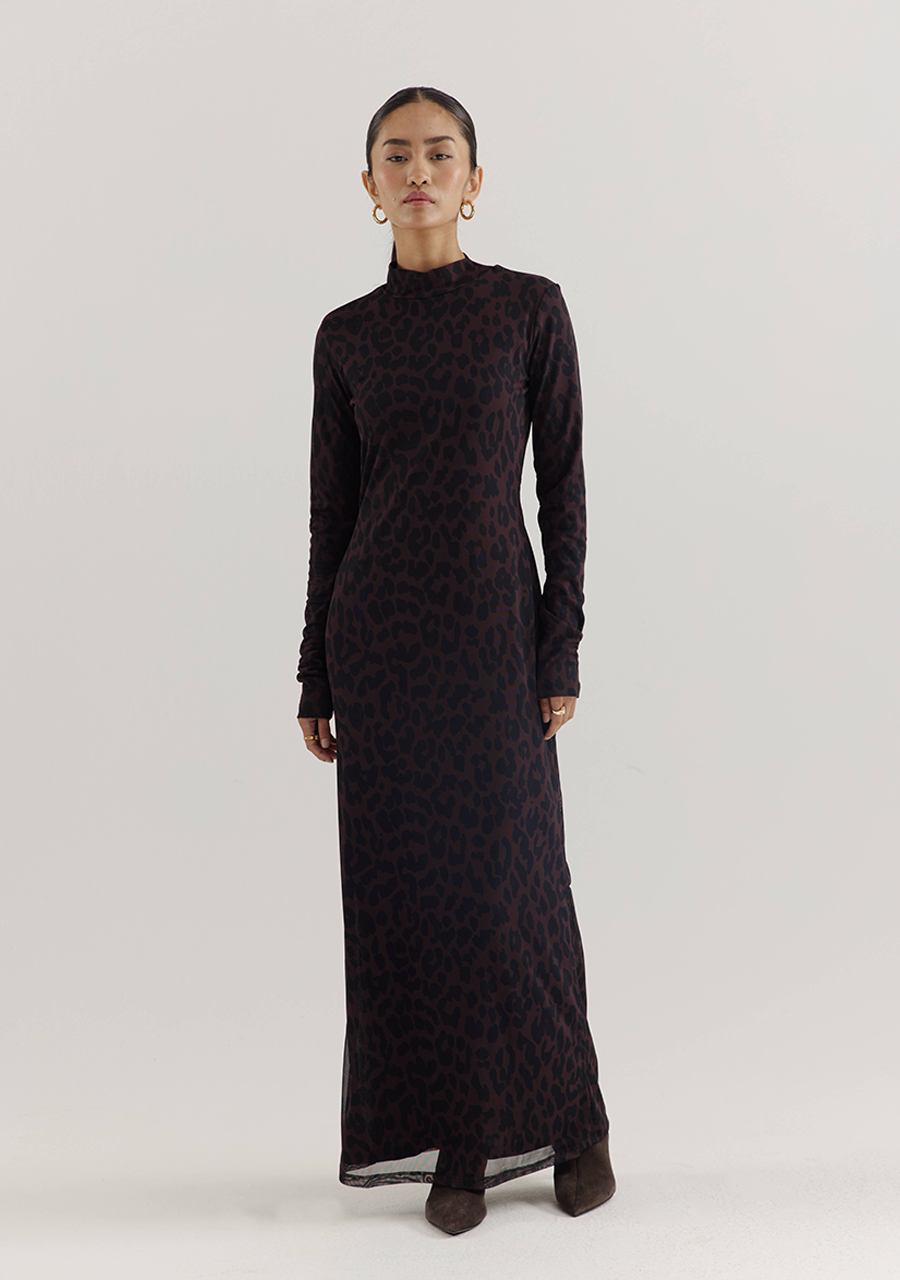 Harper & Yve Jurk Jessie AW25T905 Donker bruin