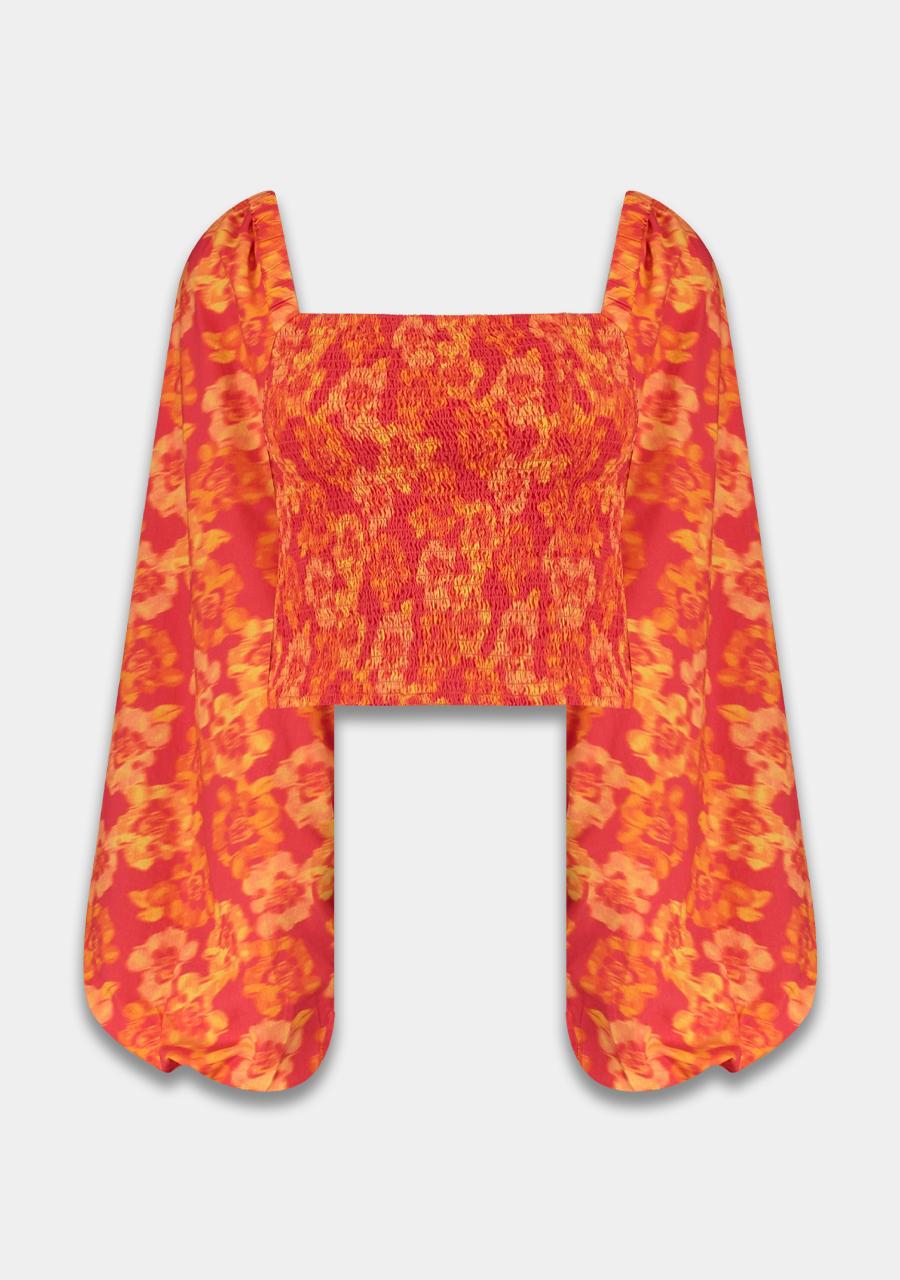 Harper & Yve Blouse Mimi HS6C607 Oranje