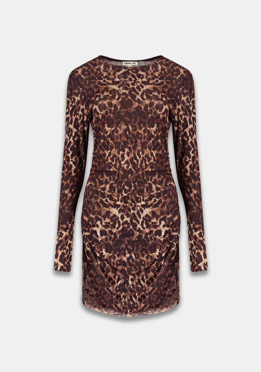 Harper & Yve Jurk Joy SS25J902 Bruin Harper & Yve Jurk Joy SS25J902 Bruin