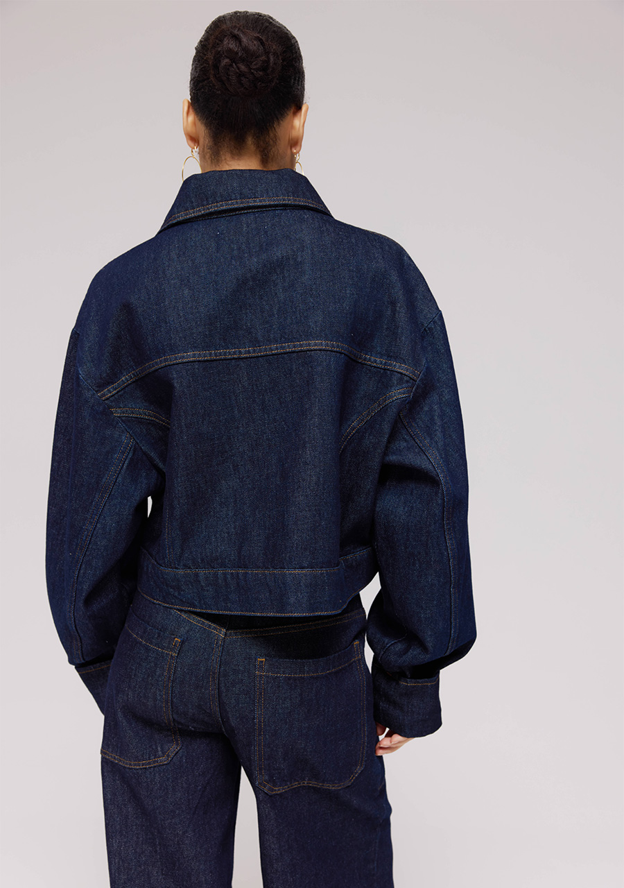 Harper & Yve Jacket Fiona DW25Z210 Donker blauw