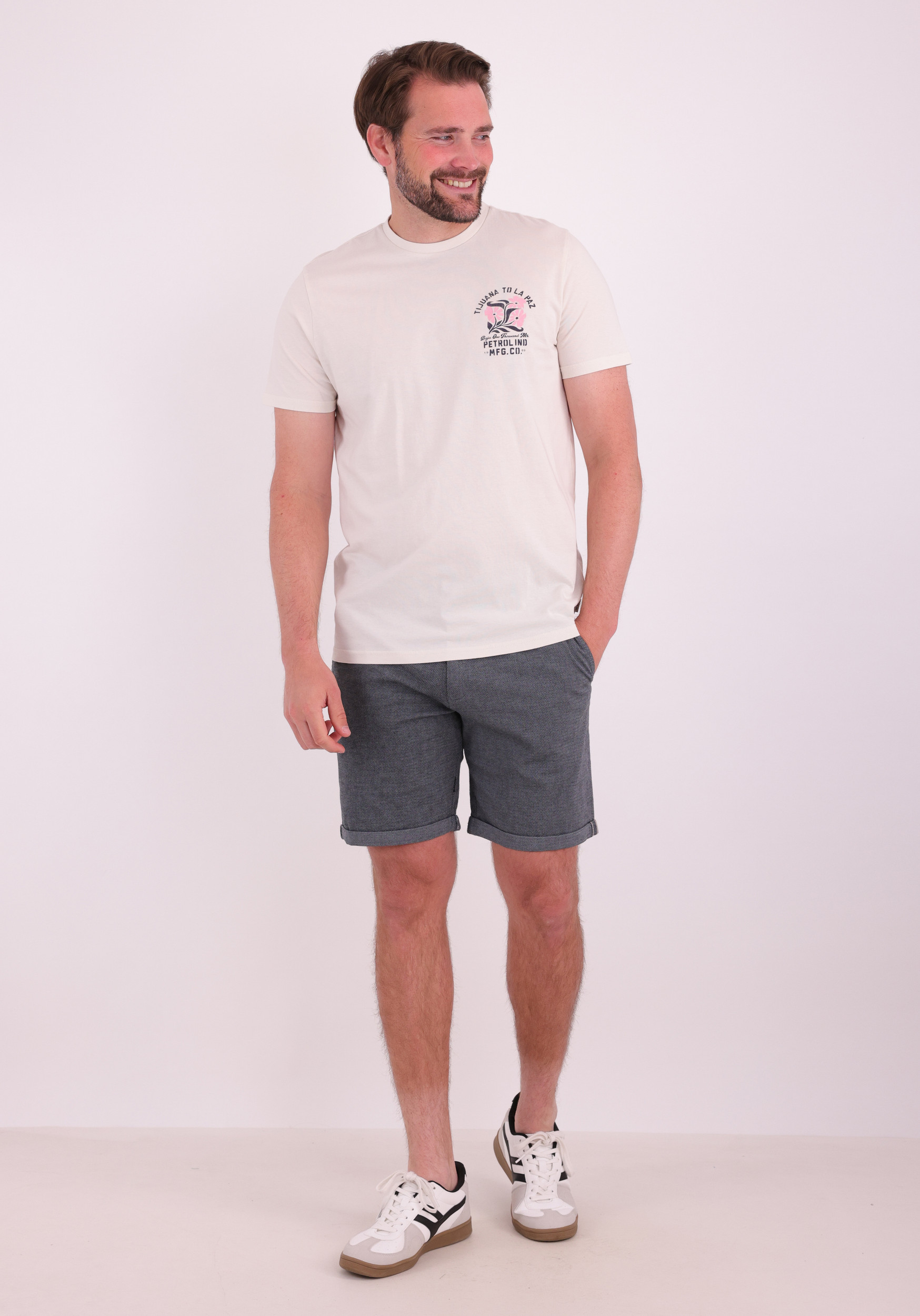 JACK & JONES Short Fury 12206889 Donker blauw