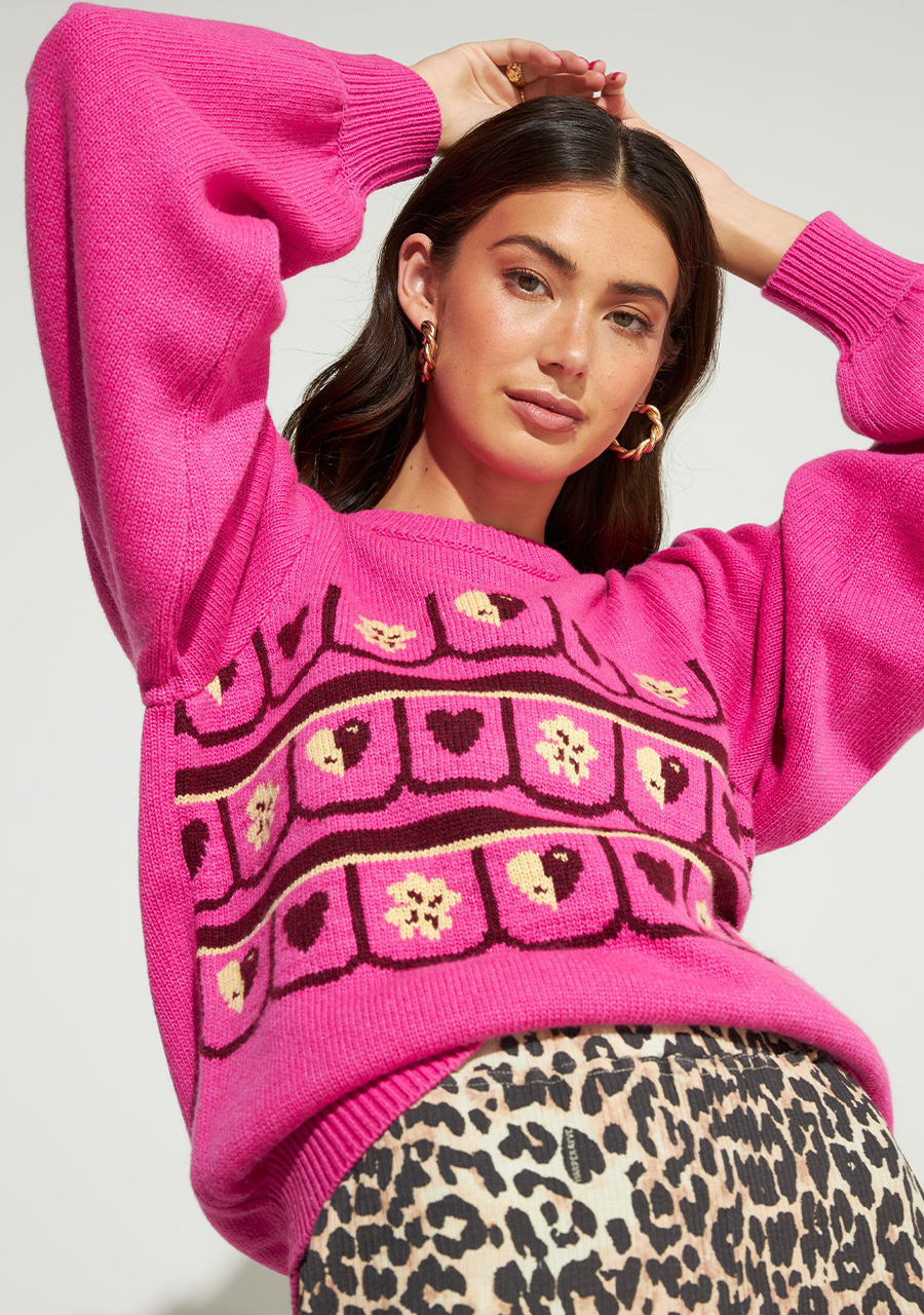 Harper & Yve Trui Annie FW23W505 Roze