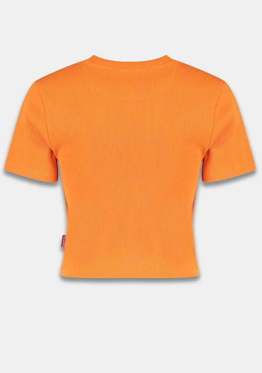 Harper & Yve Top Demmy HS25Y307 Oranje Harper & Yve Top Demmy HS25Y307 Oranje
