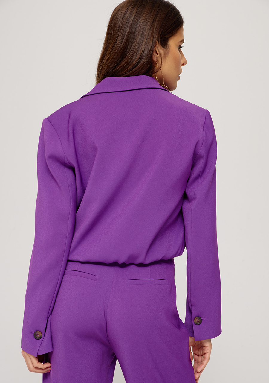 Harper & Yve Blazer Frederique SS25N206 Paars