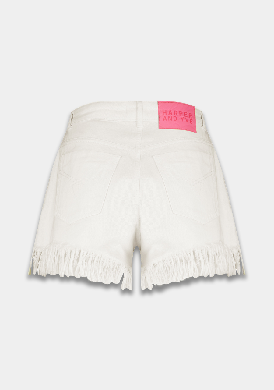 Harper & Yve Short Mara HS24D100 Wolwit-ecru