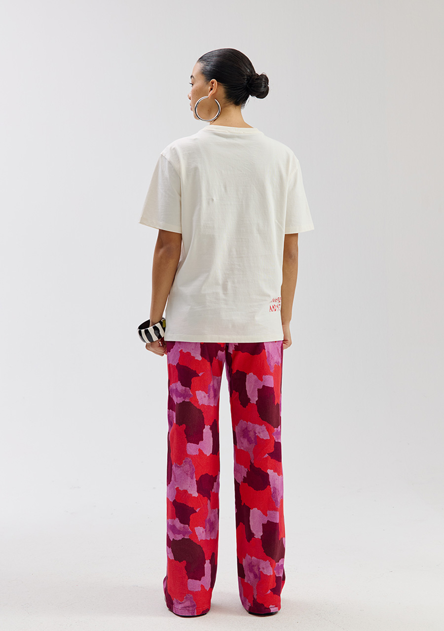 Harper & Yve T-shirt Bandida SS6Y304 Ecru