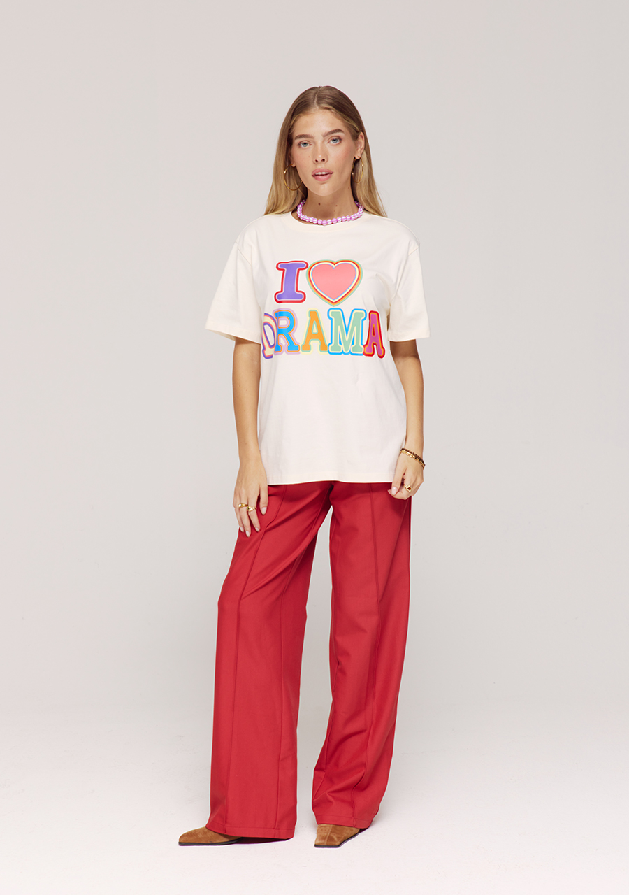 Harper & Yve Broek Viana AW25P110 Rood