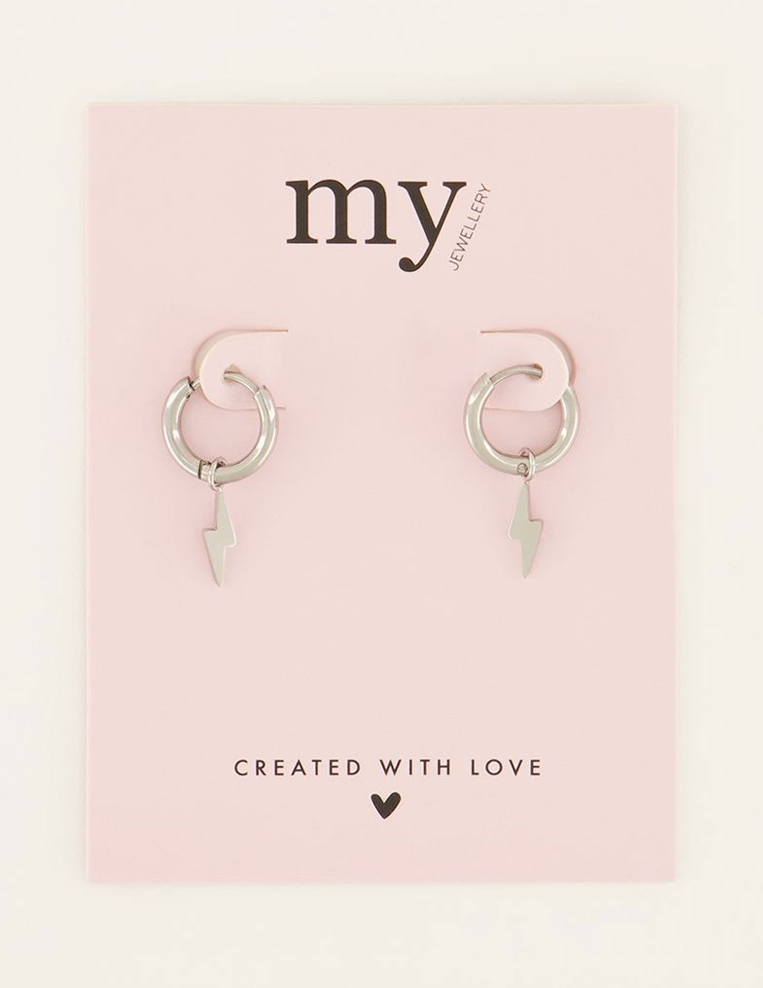 My Jewellery Oorbellen bliksemschicht MJ07339 Zilver