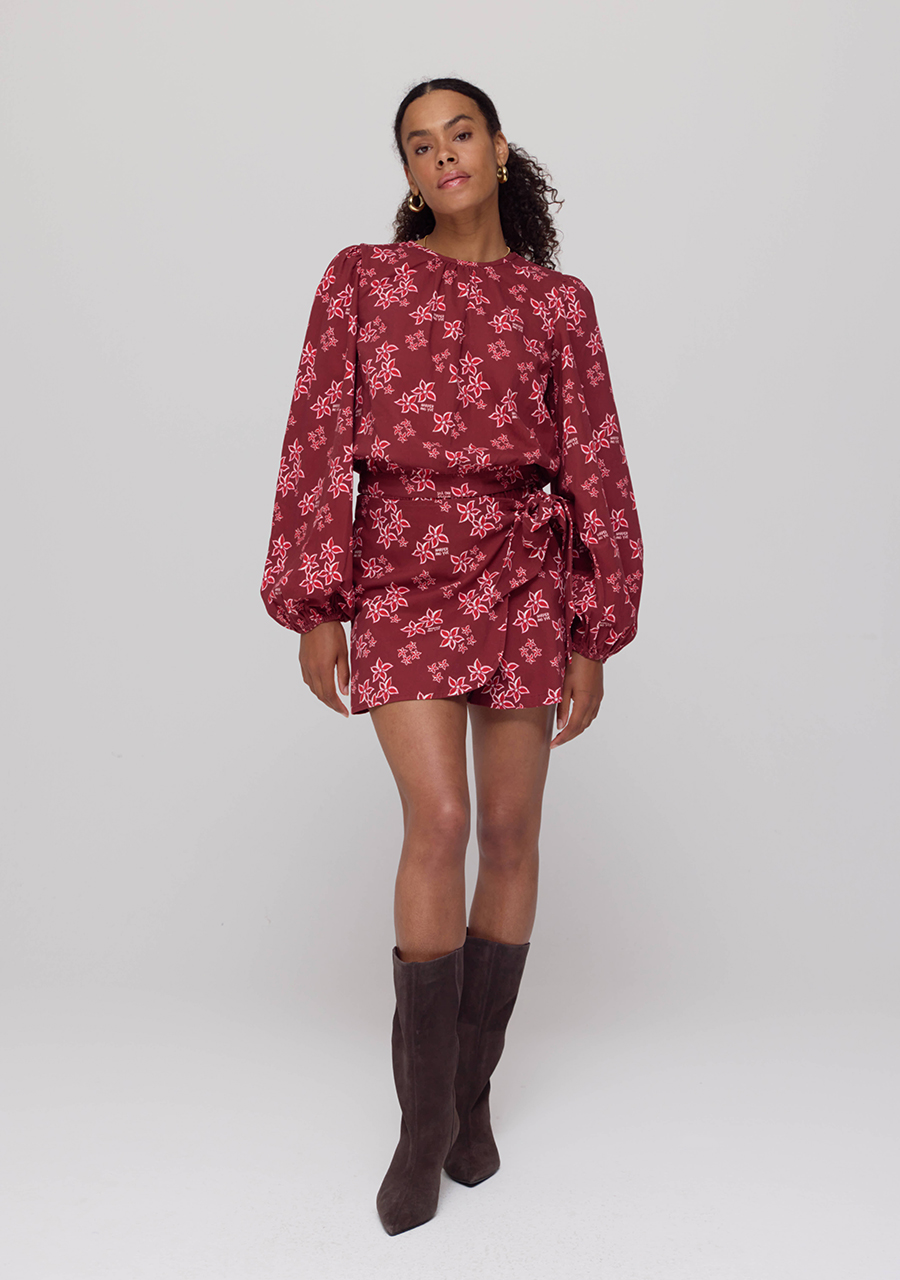 Harper & Yve Blouse Dolly AW25C606 Bordeaux