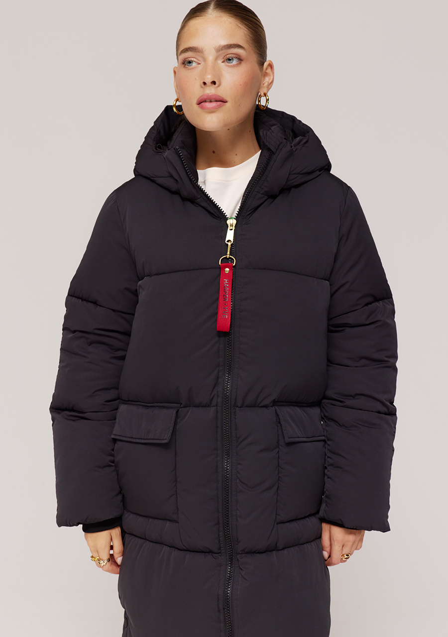 Harper & Yve Winterjas Yitty AW25N224 Zwart