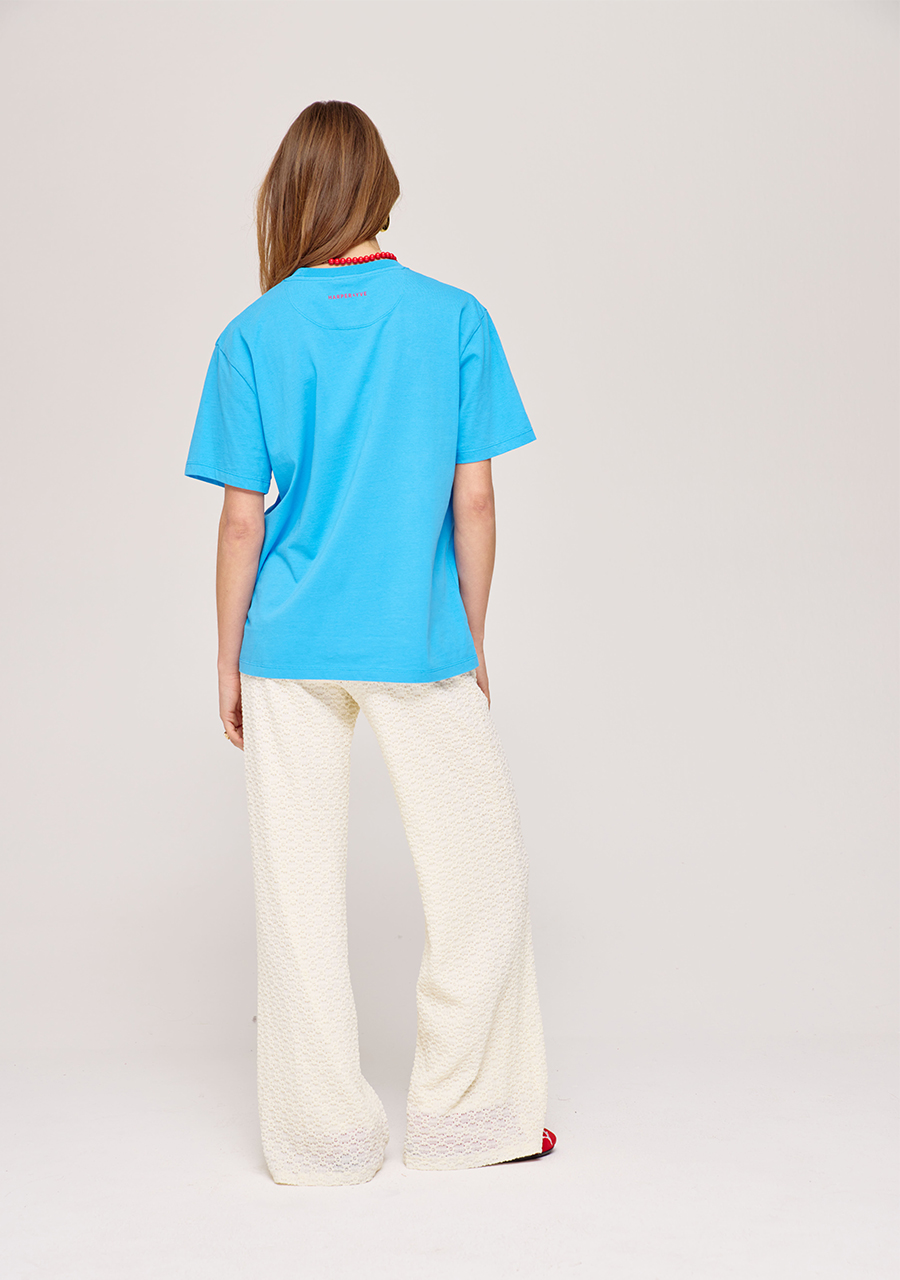 Harper & Yve T-shirt Extraordinary SS25Y303 Blauw