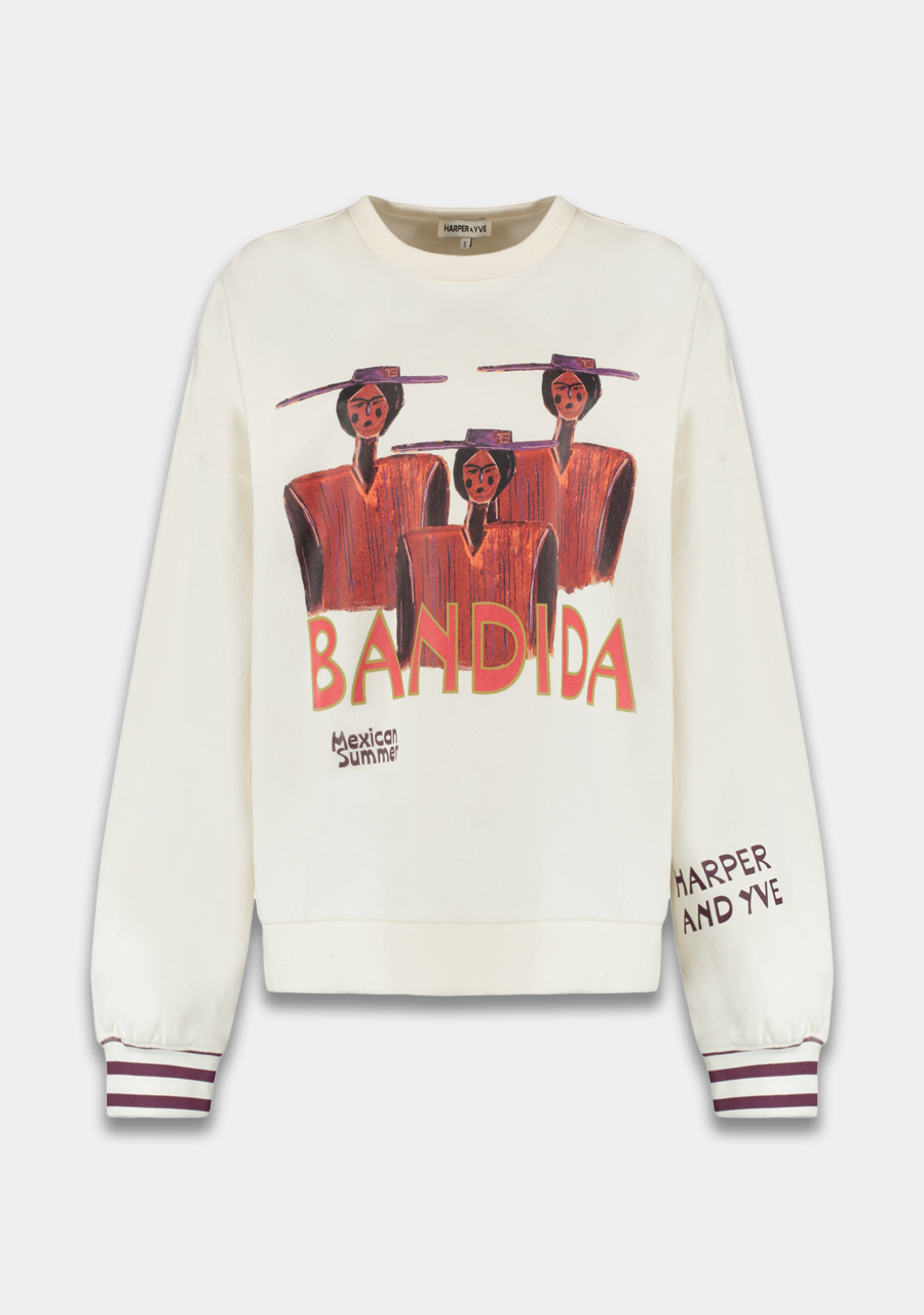 Harper & Yve Sweater Bandida SS6Y501 Ecru