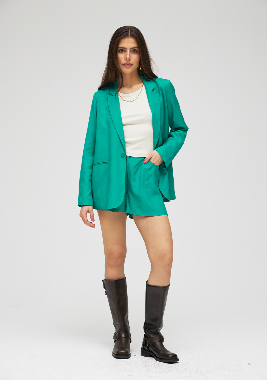 Harper & Yve Blazer Yagger HS24N210 Blauw