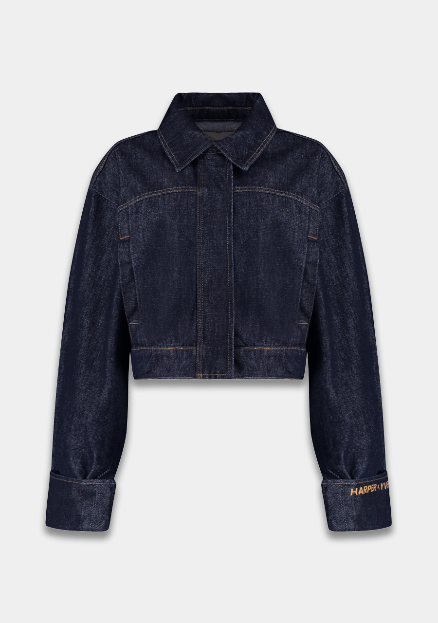 Harper & Yve Jacket Fiona DW25Z210 Donker blauw