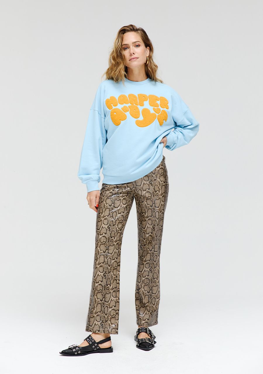 Harper & Yve Broek Sammy AW24P105 Bruin