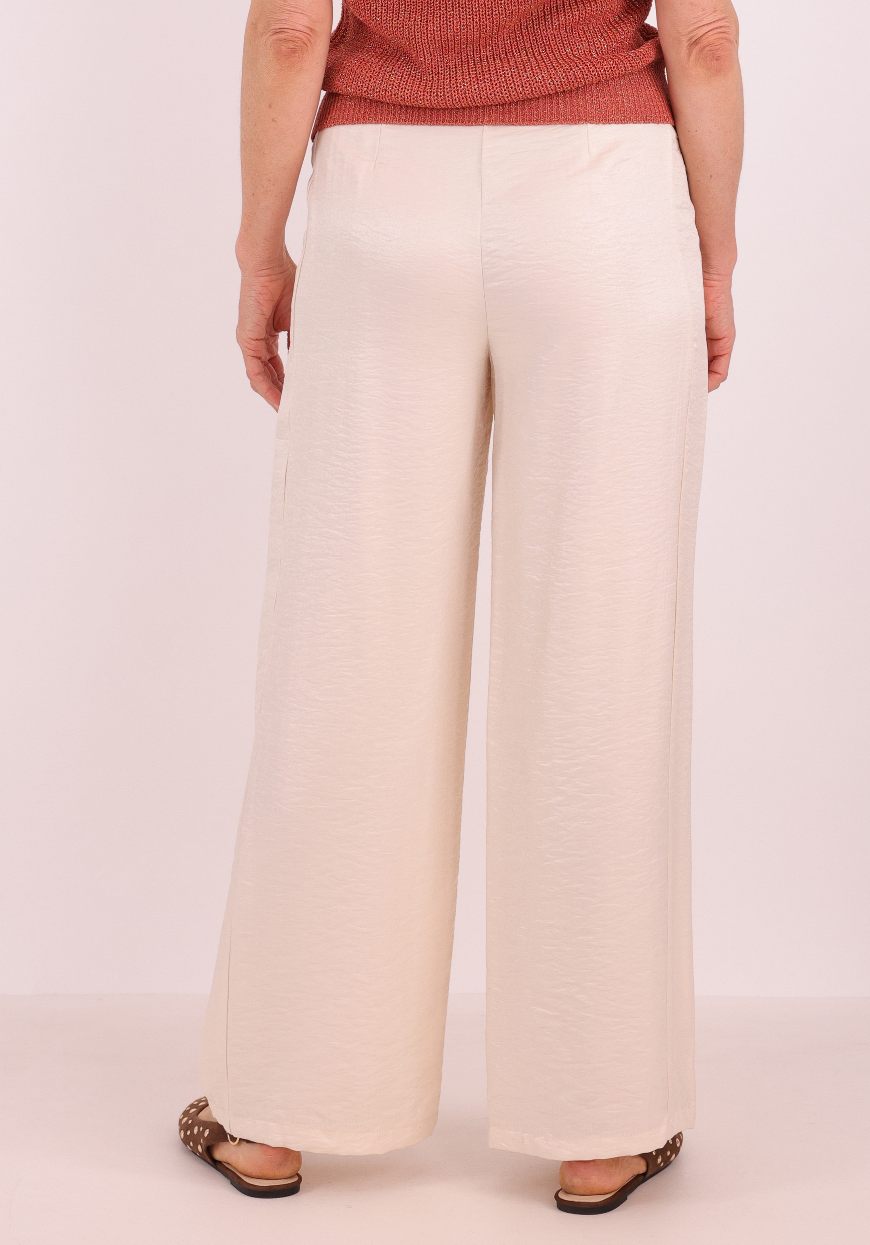 VERO MODA Broek Isla 10337295 Ecru