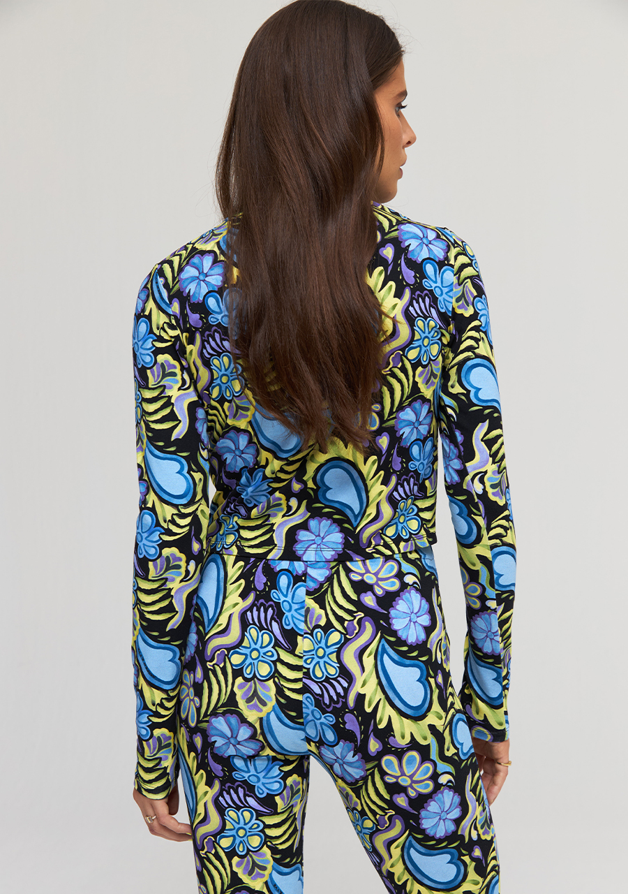 Harper & Yve Top Jeff AW24T503 Blauw