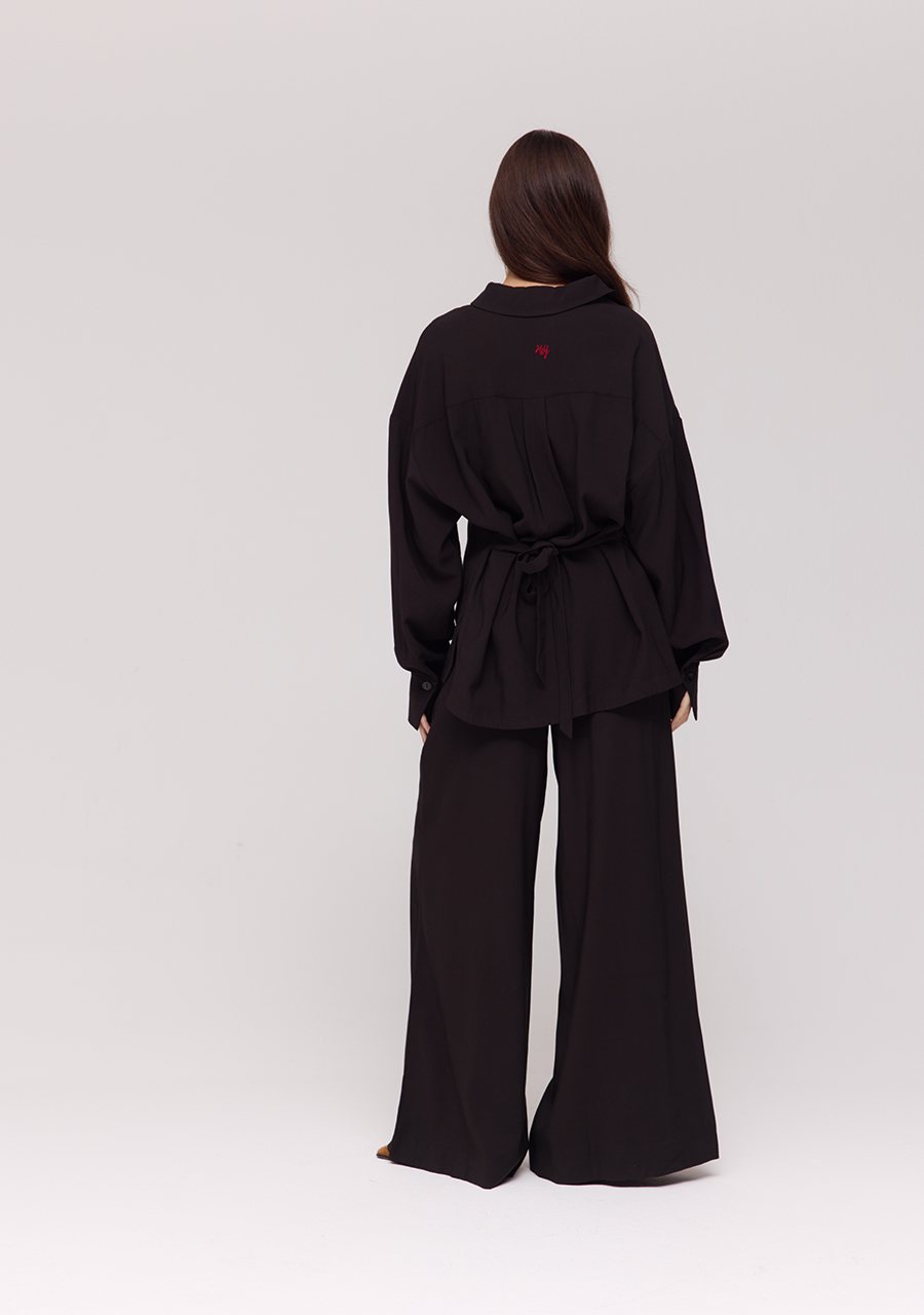 Harper & Yve Broek Meike DW25P118 Zwart