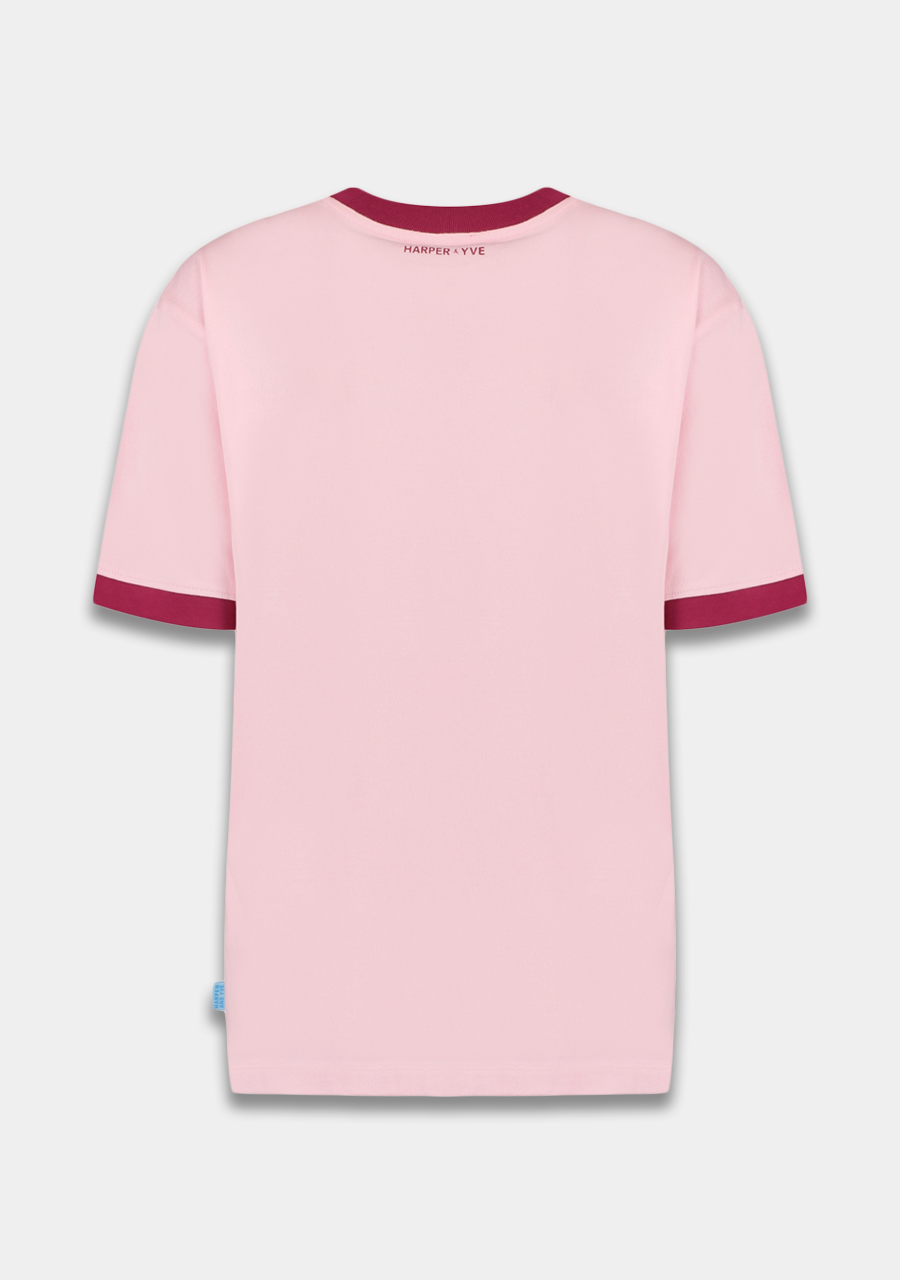 Harper & Yve T-shirt Destinosecreto SS6Y302 Rose