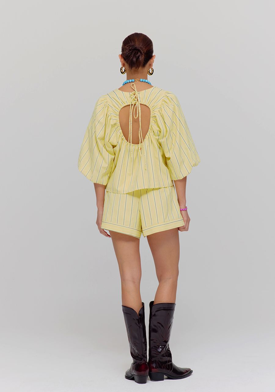 Harper & Yve Blouse Levy HS25P601 Licht geel