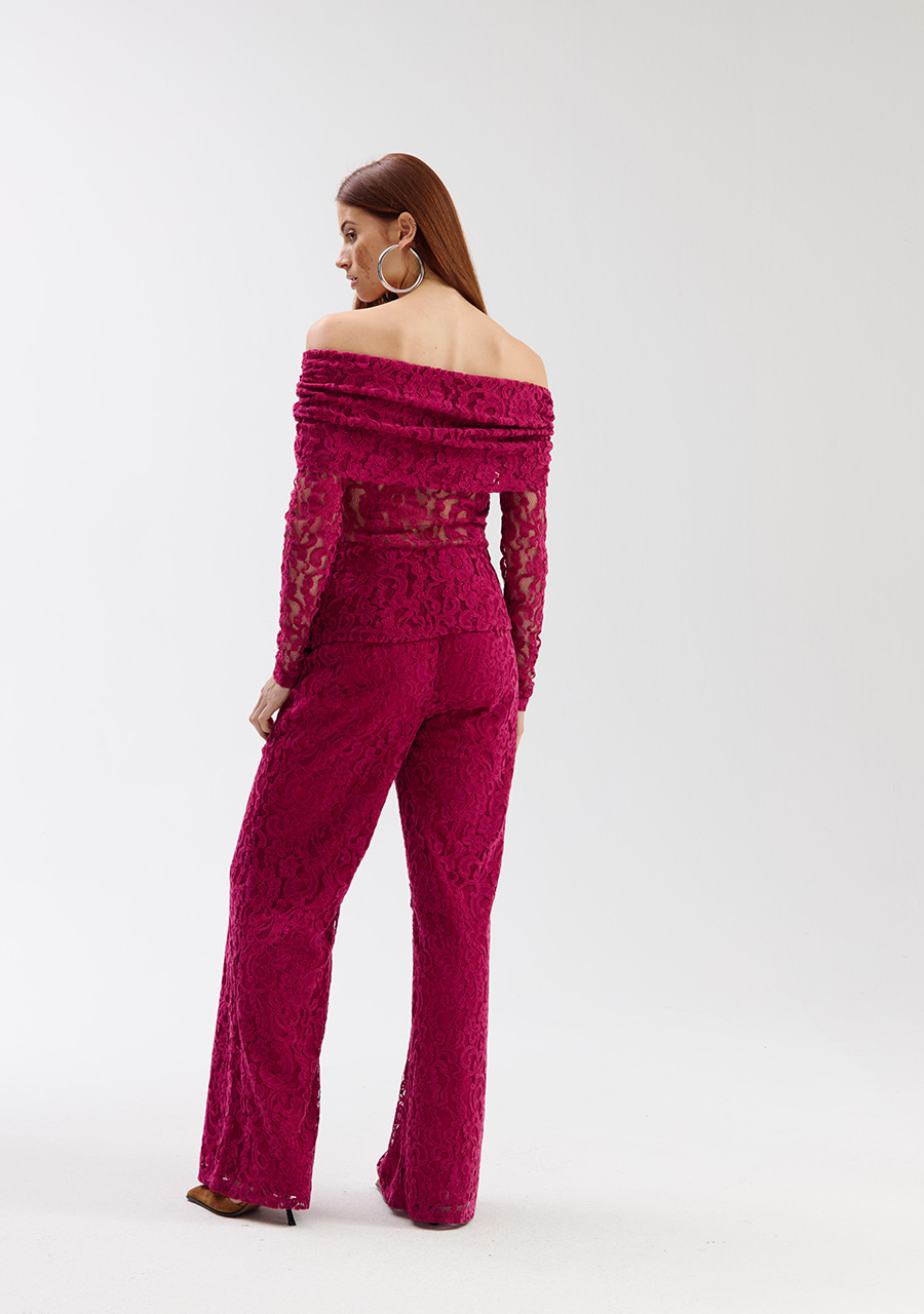 Harper & Yve Top Jenthe SS6P501 Donker rose