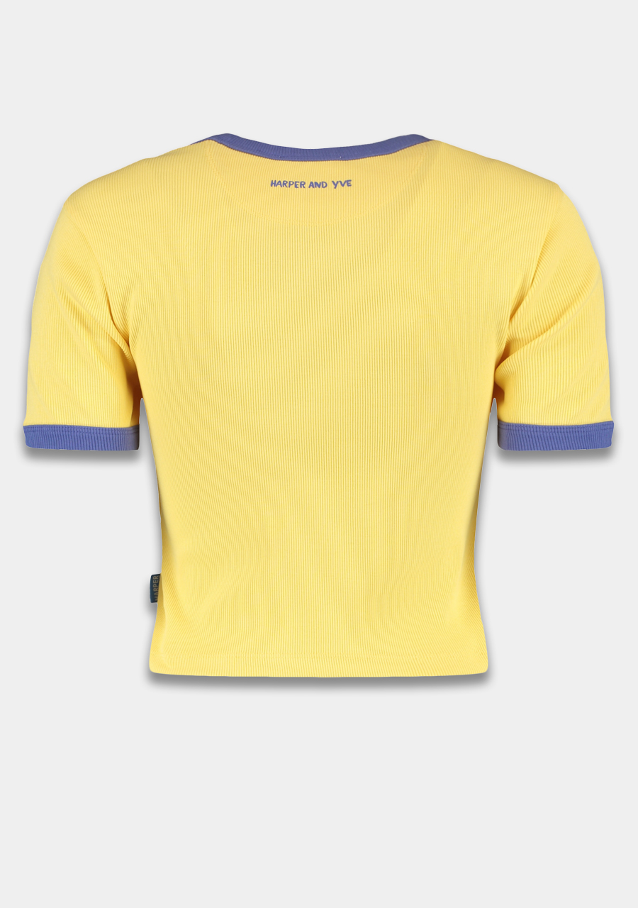 Harper & Yve Top Emmy HS25Y300 Geel