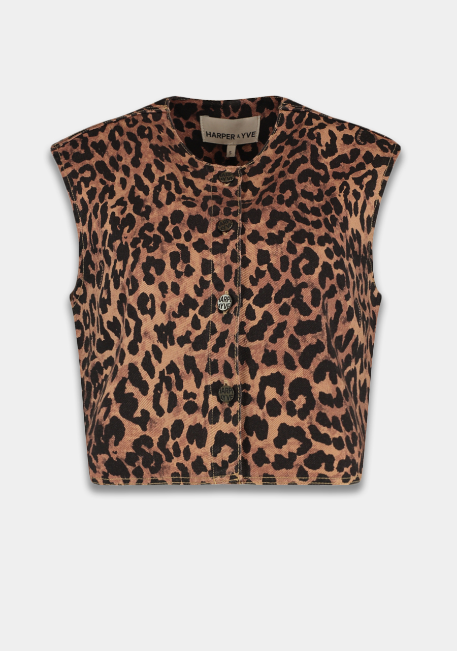 Harper & Yve Gilet Gilly HS25R200 Bruin