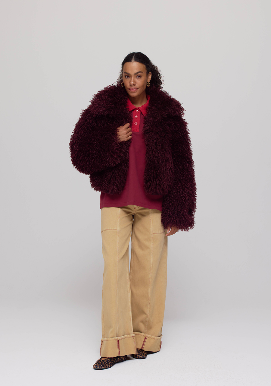 Harper & Yve Jacket Stacy AW25N206 Donker bruin