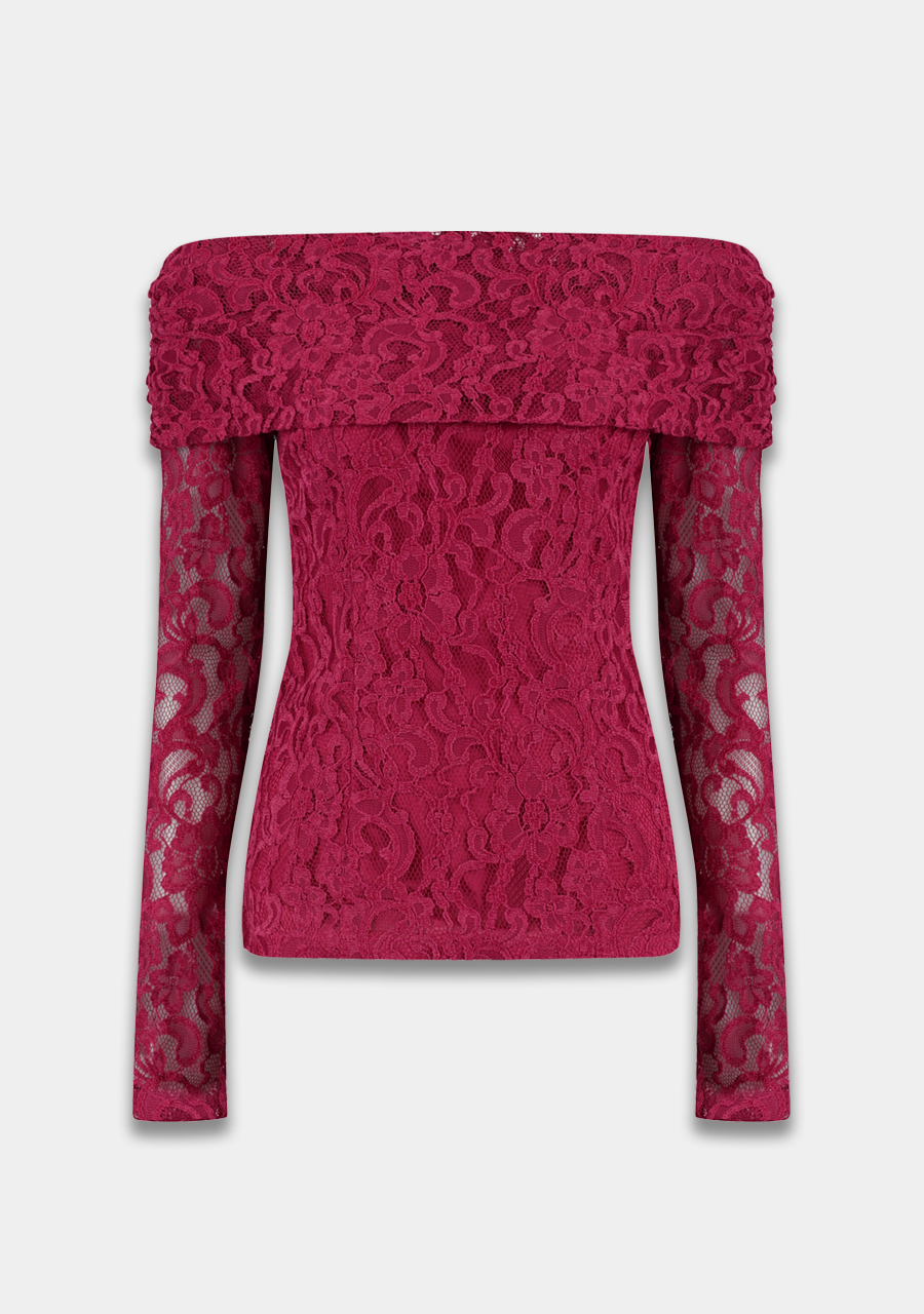 Harper & Yve Top Jenthe SS6P501 Donker rose