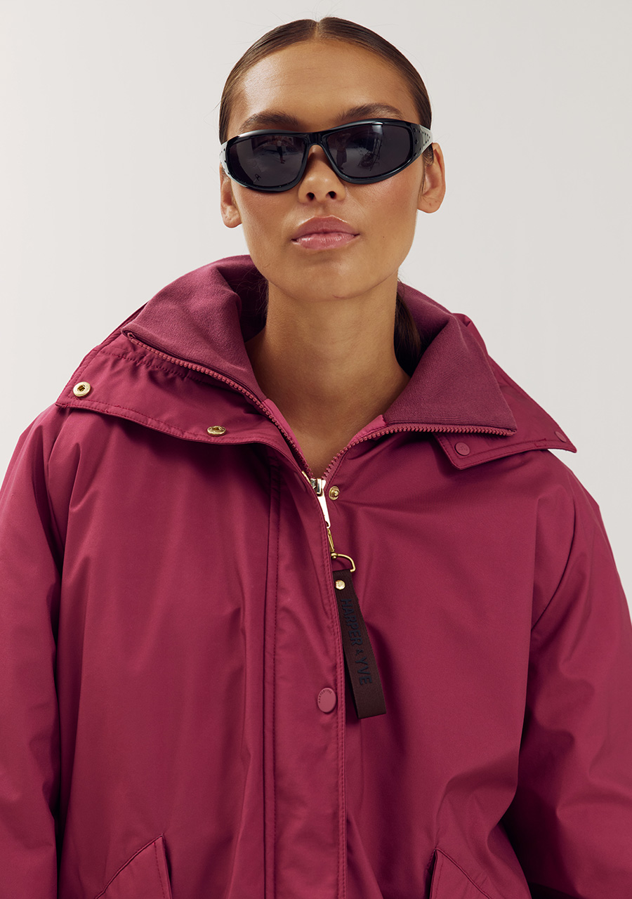 Harper & Yve Winterjas Blaze AW6N229 Donker rose