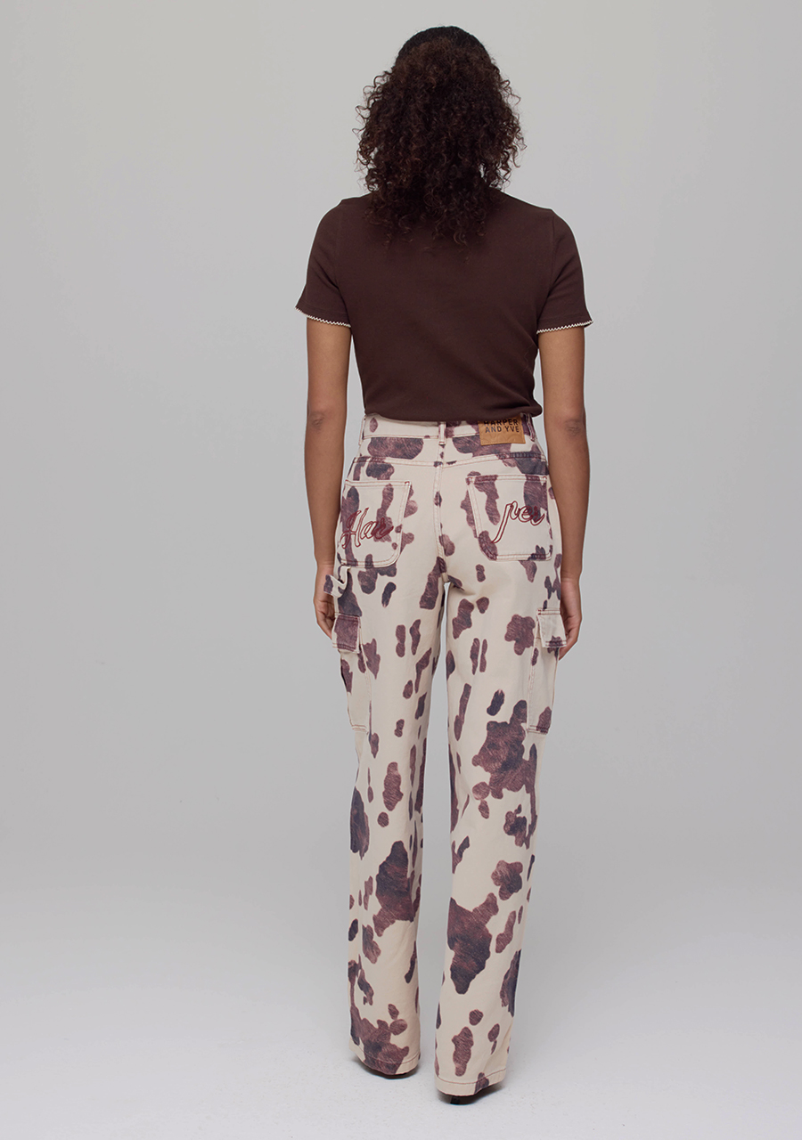 Harper & Yve Top Cammy AW25P400 Donker bruin