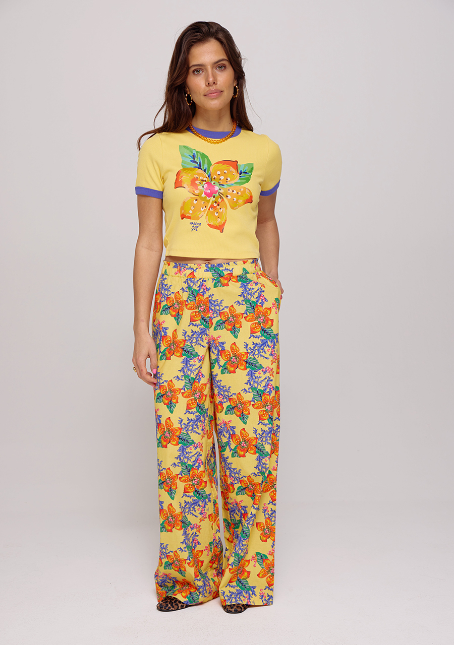 Harper & Yve Top Emmy HS25Y300 Geel