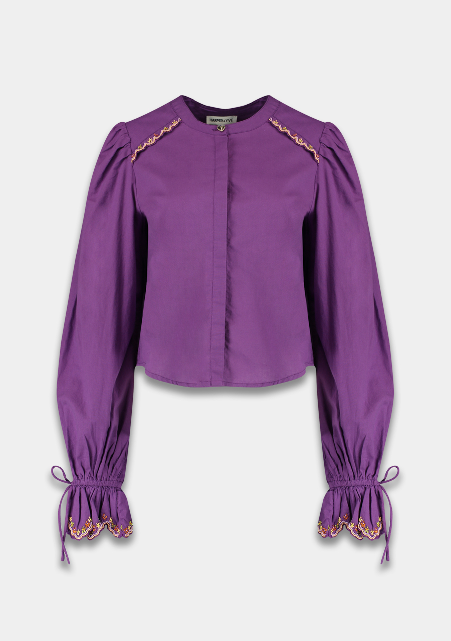 Harper & Yve Blouse Lily DW24C600 Paars