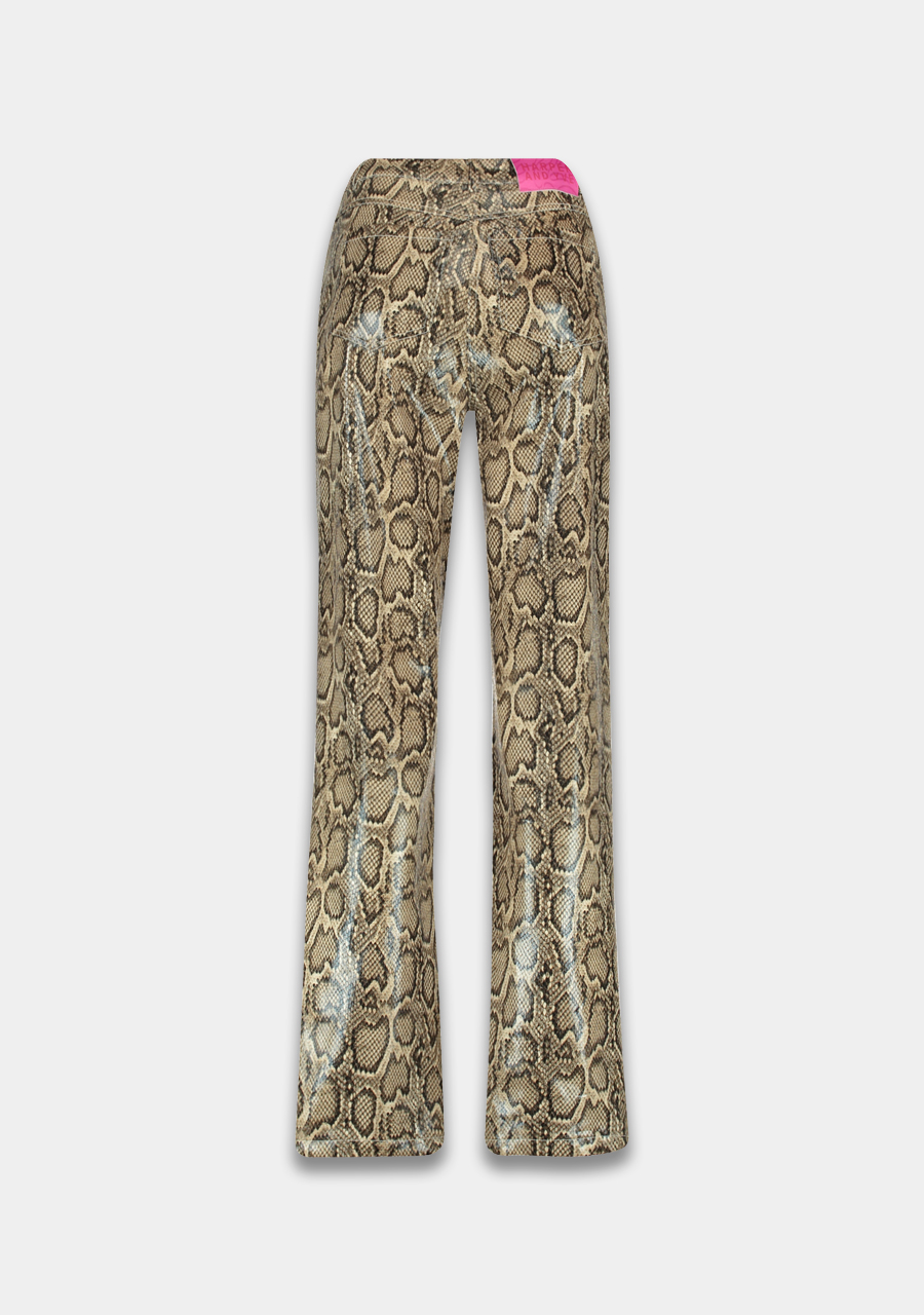 Harper & Yve Broek Sammy AW24P105 Bruin