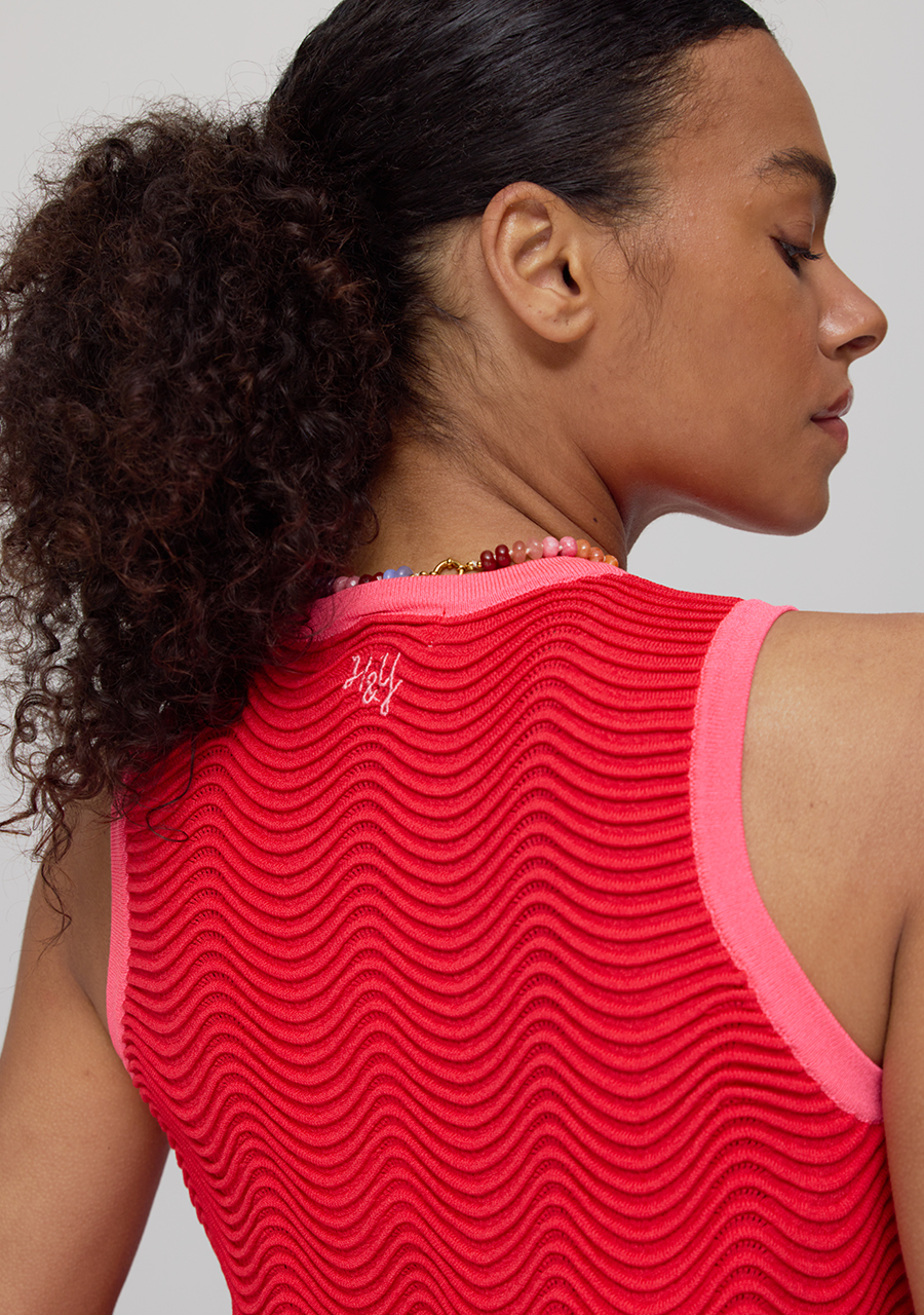 Harper & Yve Top Donna HS25P402 Rood