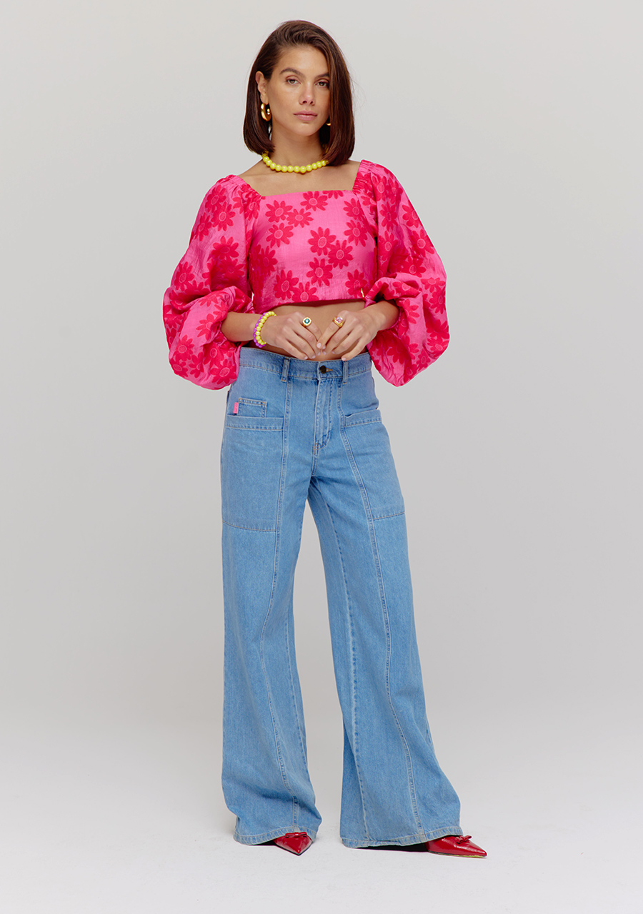 Harper & Yve Top Evi HS25J408 Roze