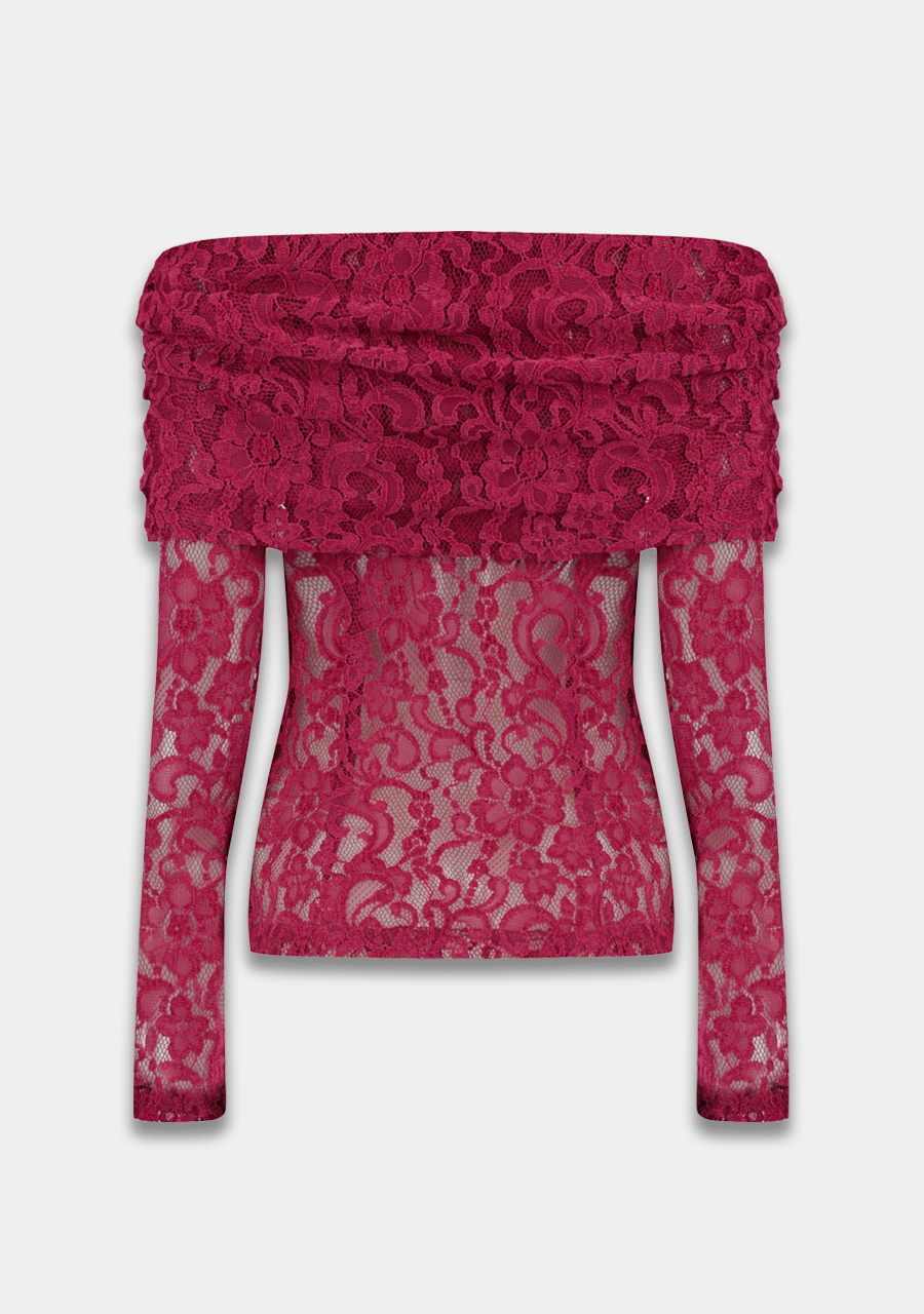 Harper & Yve Top Jenthe SS6P501 Donker rose