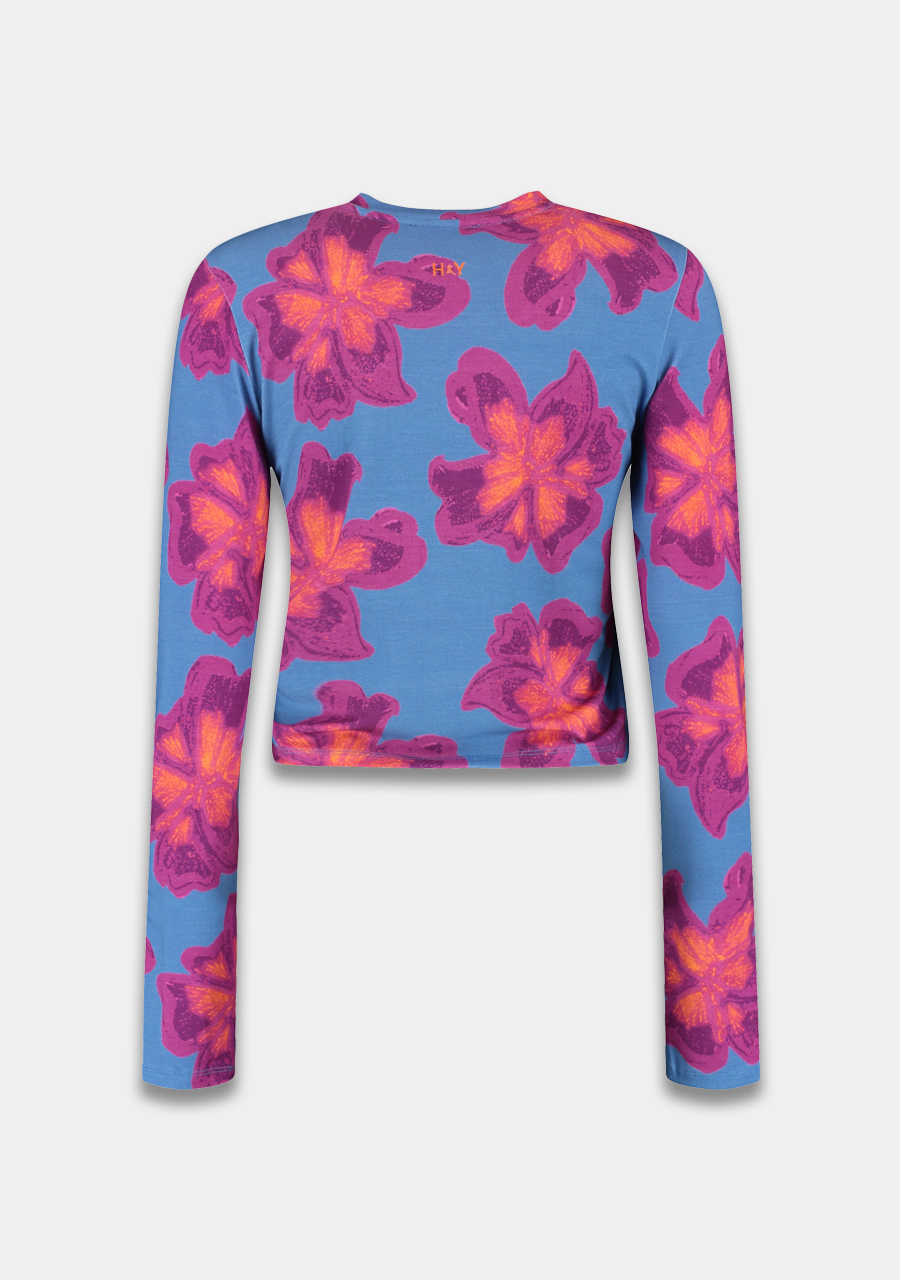 Harper & Yve Top Jeff AW25T502 Blauw