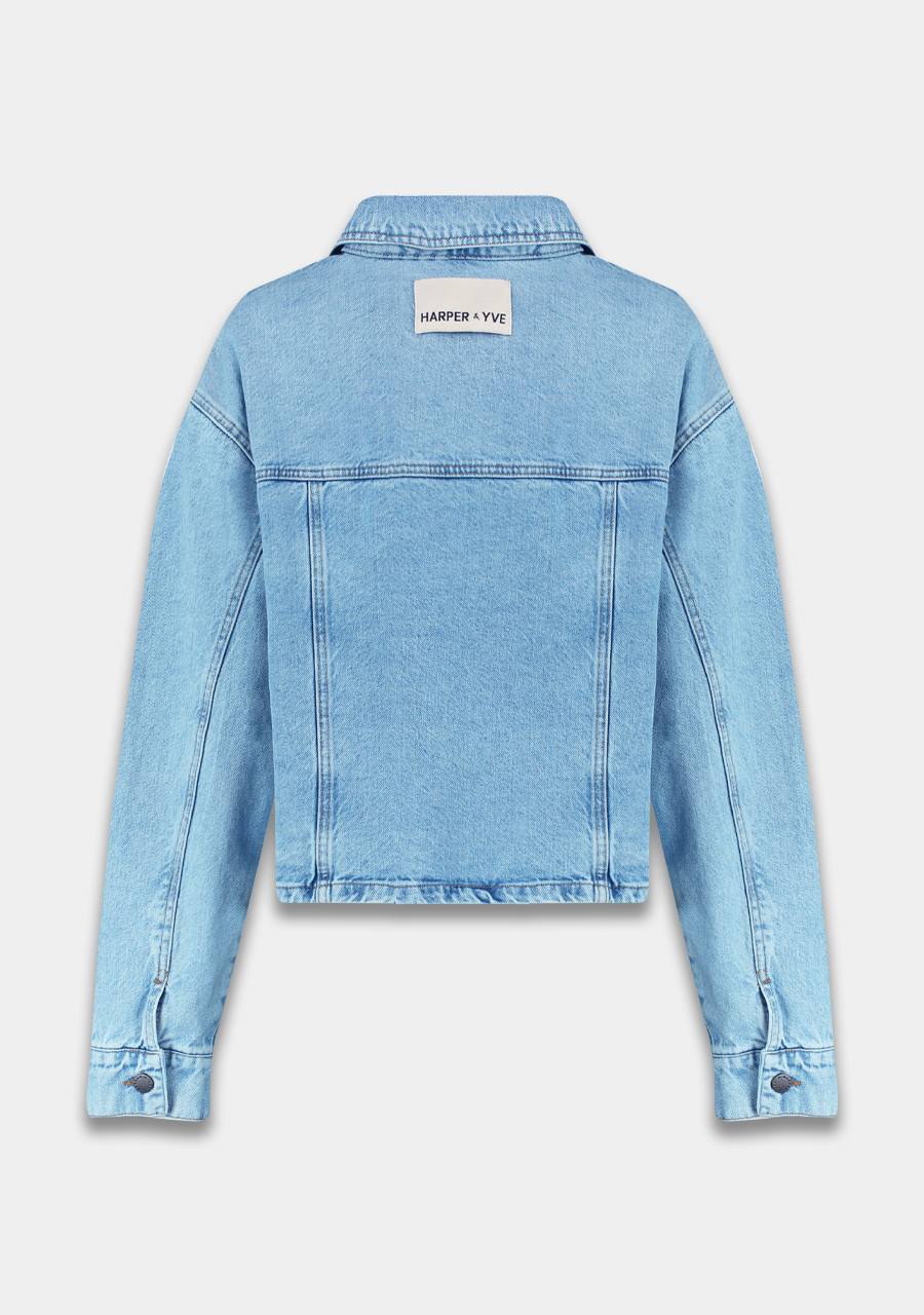 Harper & Yve Jacket Wally SS25R200 Licht blauw