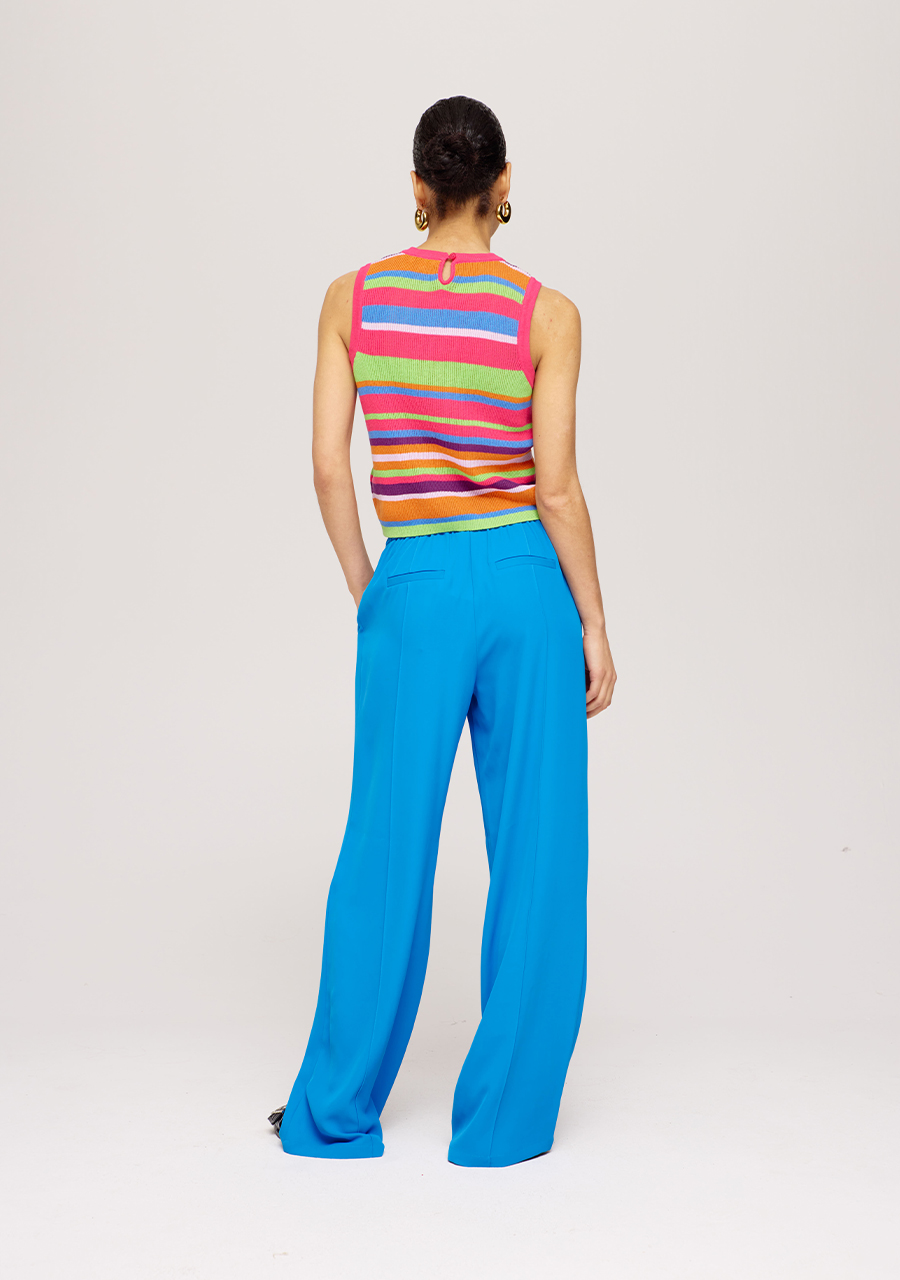 Harper & Yve Broek Dora SS25N105 Blauw