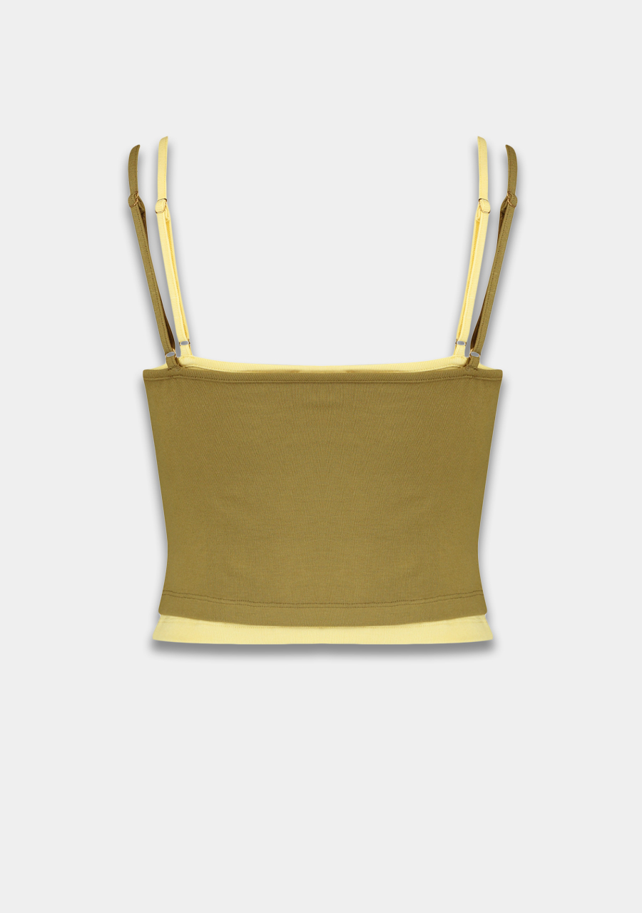 Harper & Yve Top Mikky SS6P405 Midden groen