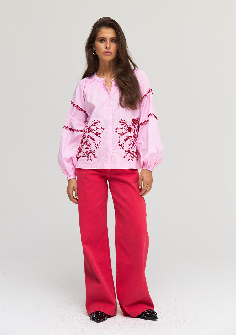 Harper & Yve Blouse Kady DW24C602 Roze