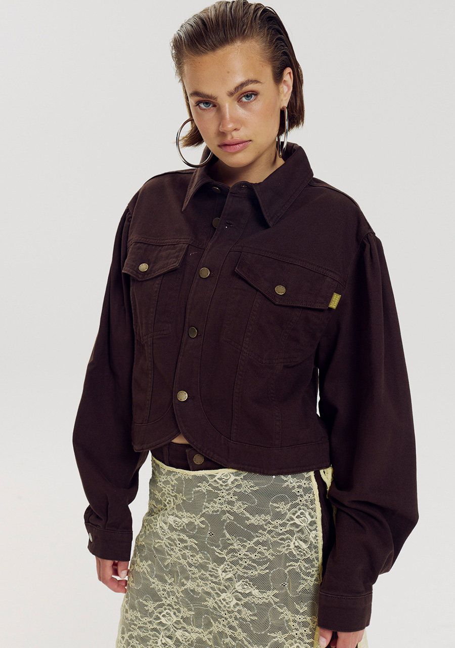 Harper & Yve Jacket Nillow AW6D200 Donker bruin