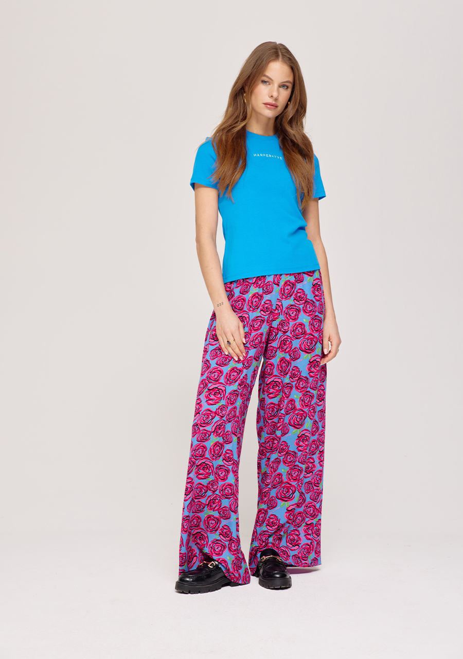 Harper & Yve Top Cammy SS25P403 Blauw