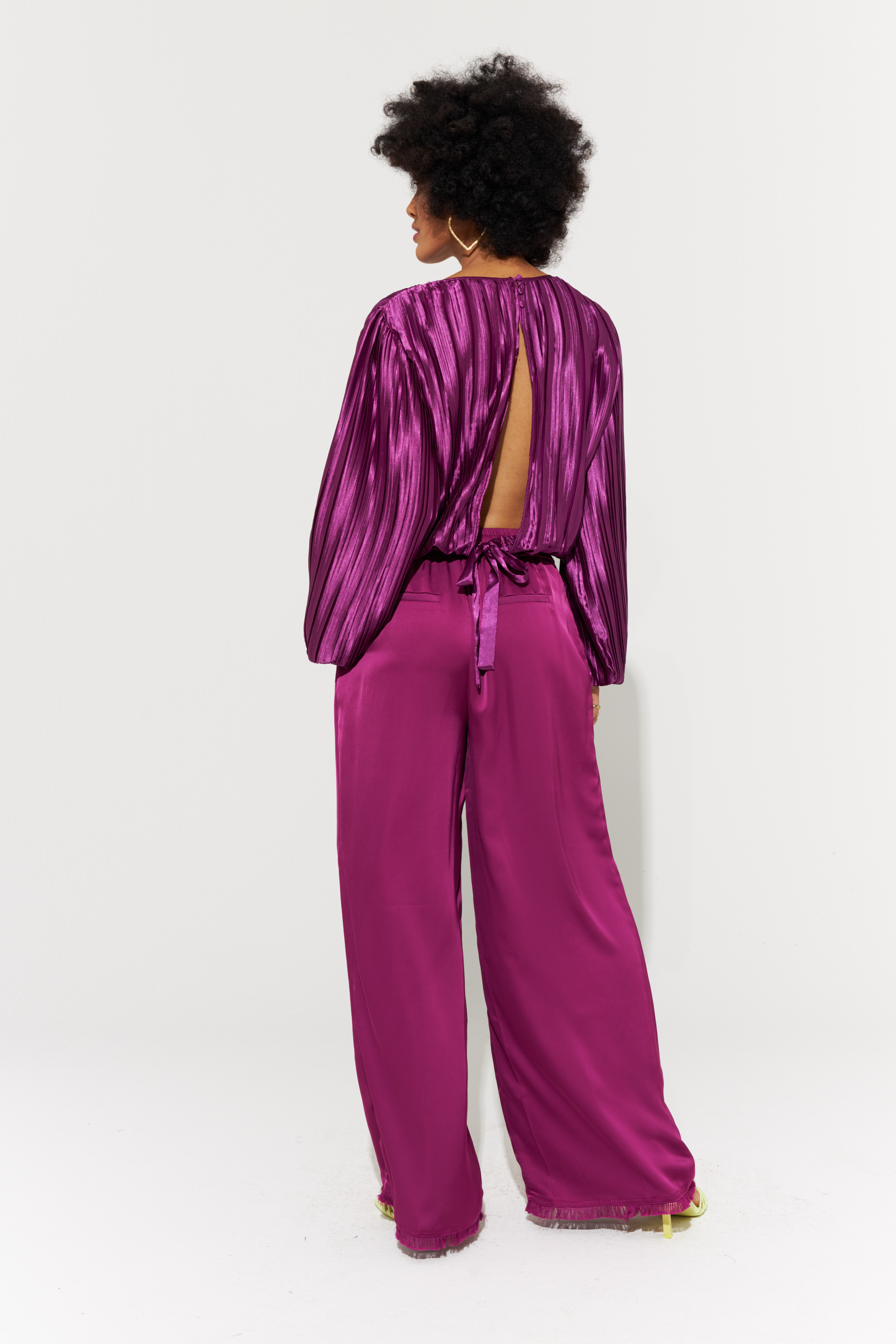 Harper & Yve Blouse Danni FW23P614 Donker Paars