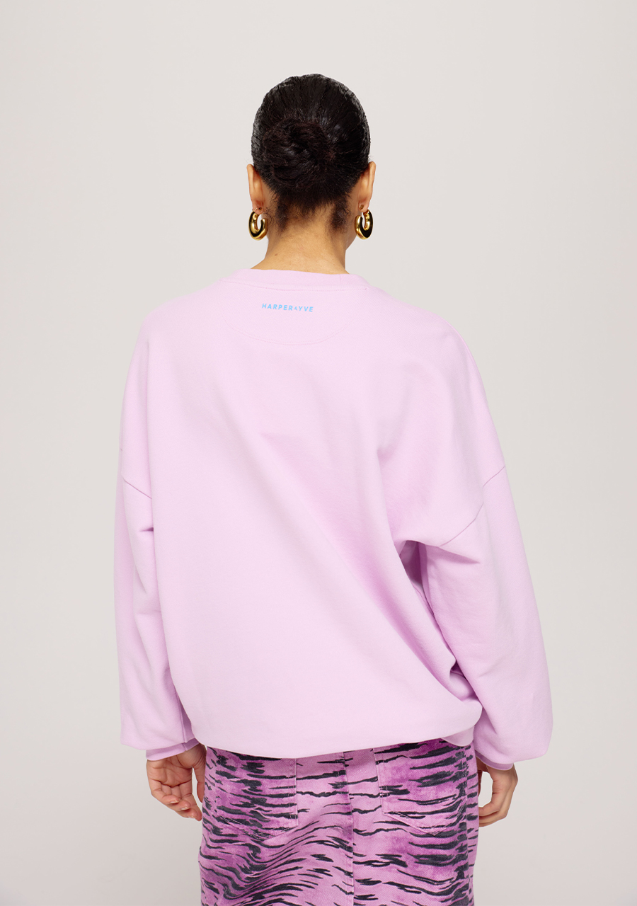 Harper & Yve Sweater Lakaan SS25Y504 Lila