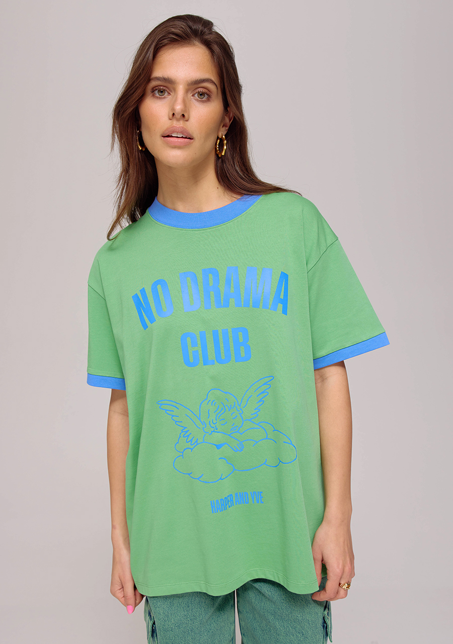 Harper & Yve T-shirt Angel AW25Y304 Groen