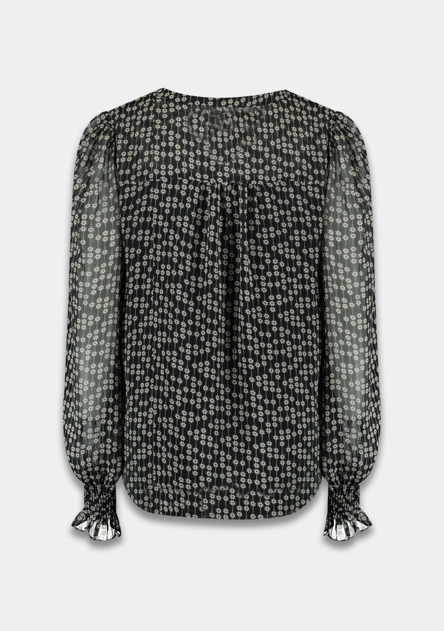 Harper & Yve Blouse Abbey FW22J622 Zwart Harper & Yve Blouse Abbey FW22J622 Zwart