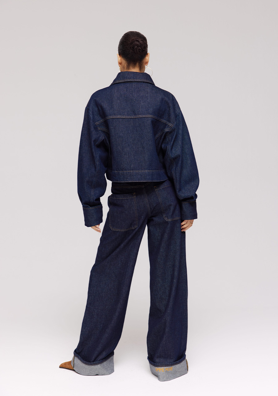 Harper & Yve Jacket Fiona DW25Z210 Donker blauw