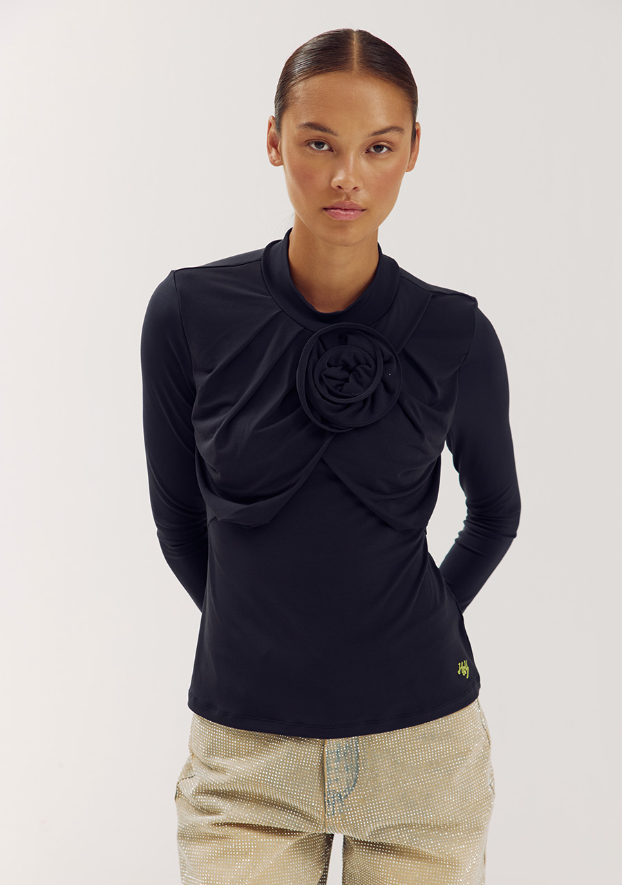 Harper & Yve T-shirt Jose DW6T500 Antraciet